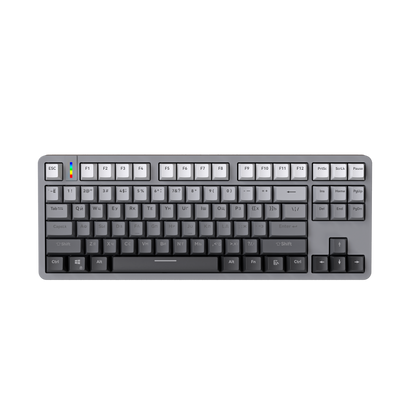 G87 Russian layout 75% Wired Mechanical Gaming Keyboard LED White Backlit 87 Keys Compact TKL Keyboard for Windows Laptop PC