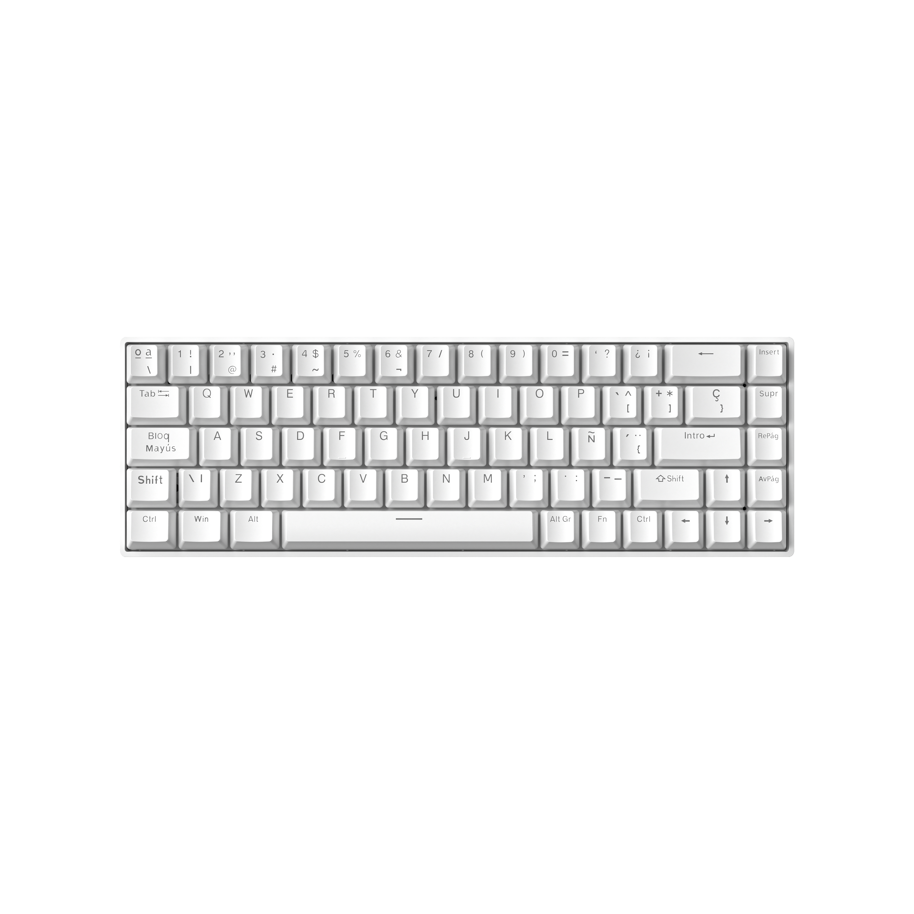 TK68 Black 68Keys RGB Backlit N-key rollover Wired Mode Plug