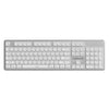 104 keys Wired Blue light Water proof Mechanical feel Membrane keyboard with screen logo & knob Russian languages