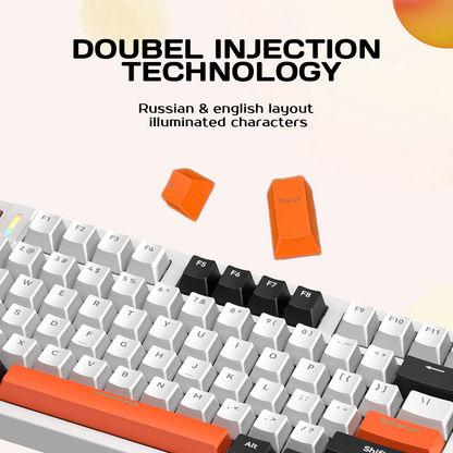 X87 87 Key Hot Swap Linear switch Gsaket Mechanical Keyboard