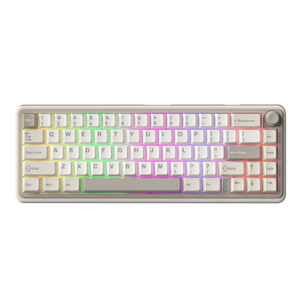 Router Rx68 RX68 67 Keys Hot-Swappable Switch PBT Keycap RGB Bcaklit Gasket Struct ...