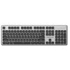 104 keys Wired Blue light Water proof Mechanical feel Membrane keyboard with screen logo & knob Russian languages