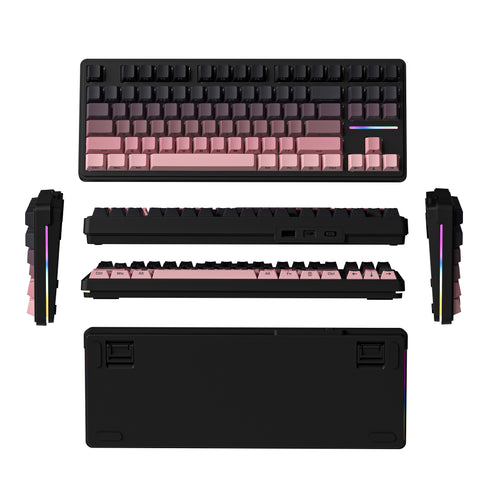 CYBERLYNK RX87(Tri-mode-4000mA battery)Hot-Swappable Switch PBT Keycap ...