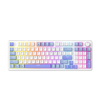 AG98 97 Keys with knob Hot-Swappable Switch ABS Keycap Rainbow Bcaklit Gasket Structure Wire N-Keys Rollover Gaming Mechanical Keyboard