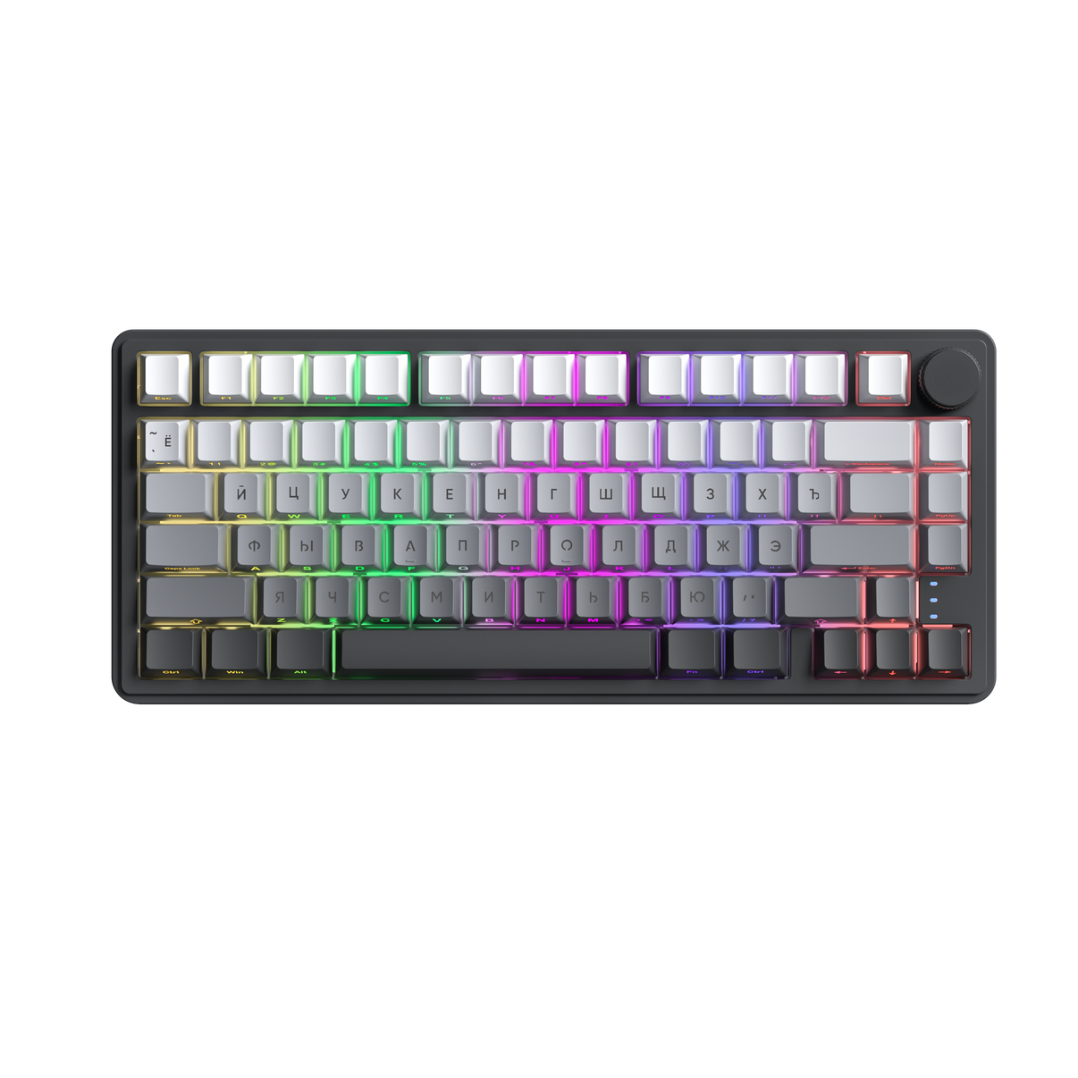 CYBERLYNK RX75 Wired 80Keys Hot-Swappable Switch PBT Keycap RGB CYBERLYNK RX75 Wired 80Keys Hot-Swappable Switch PBT Keycap RGB