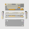 CYBERLYNK RX87 Wired 87KEYS Hot-Swappable Switch PBT Keycap RGB Bcaklit Gasket Mechanical Keyboard ( Russian Layout )