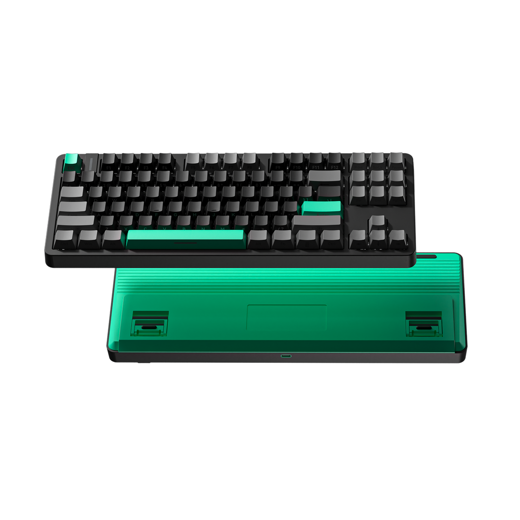 G87 Russian layout 75% Wired Mechanical Gaming Keyboard LED White Backlit 87 Keys Compact TKL Keyboard for Windows Laptop PC