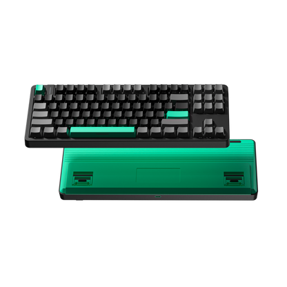 G87 Russian layout 75% Wired Mechanical Gaming Keyboard LED White Backlit 87 Keys Compact TKL Keyboard for Windows Laptop PC