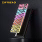 KA802 Double Skin Milk Pudding Keycaps PBT Sublimation OEM Highly RGB Backlit Keycaps Mechanical Keyboard