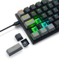 Z11 Hot swappable RGB USB 60% Mini Mechanical Gaming Keyboard,Blue Red Switch 61 Keys Wired detachable cable Keyboard 1 buyer