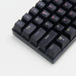 KA6100 OEM 7 Bright Colors RGB Backlit 61 Keys Ergonomics Wired 60% Mechanical Gaming Keyboard pcb