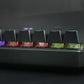 KA6100 OEM 7 Bright Colors RGB Backlit 61 Keys Ergonomics Wired 60% Mechanical Gaming Keyboard pcb